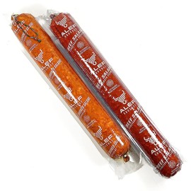 Classic Smoked Salami, Alef Beef & Pork Cervelat and Evreyskaya Osobaya Sausage, Pack of 2, Gourmet Set approx. 4 lb.