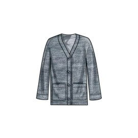 Simplicity 9691 Lounge Shirt Cardigan Shorts &Joggers Adult Sz XS-XL Sew Pattern