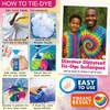 Jim&Gloria Tie Dye Kit for Kids & Adults 36 Tiedye