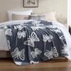 ClevaHome Super Soft Butterfly Pattern Throw Blanket - Ultra Cozy