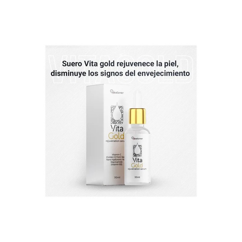 2+1 Gratis Vitagold: Suero De Rejuvenecimiento E Hidratación