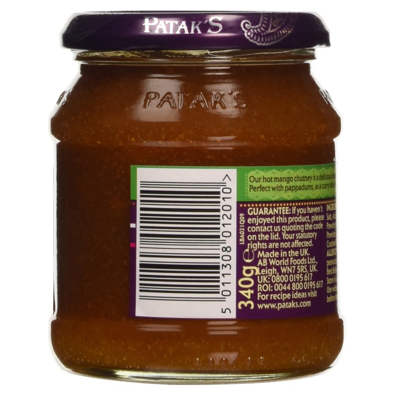 Patak's Hot Mango Chutney