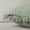 Fancy Homi 2 Pack Sage Green Lumbar Decorative Throw Pillow