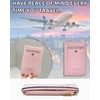 KGDUYC Passport Case, Travel Wallet, RFID Blocker Passport Bag for