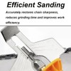SEIWEI Chainsaw Sharpening Attachment Kit, Chainsaw Sharpener Guide Drill Adapter