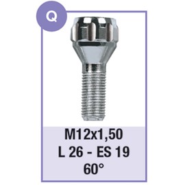 Cora 000108009 Series 4 Antitheft Bolts