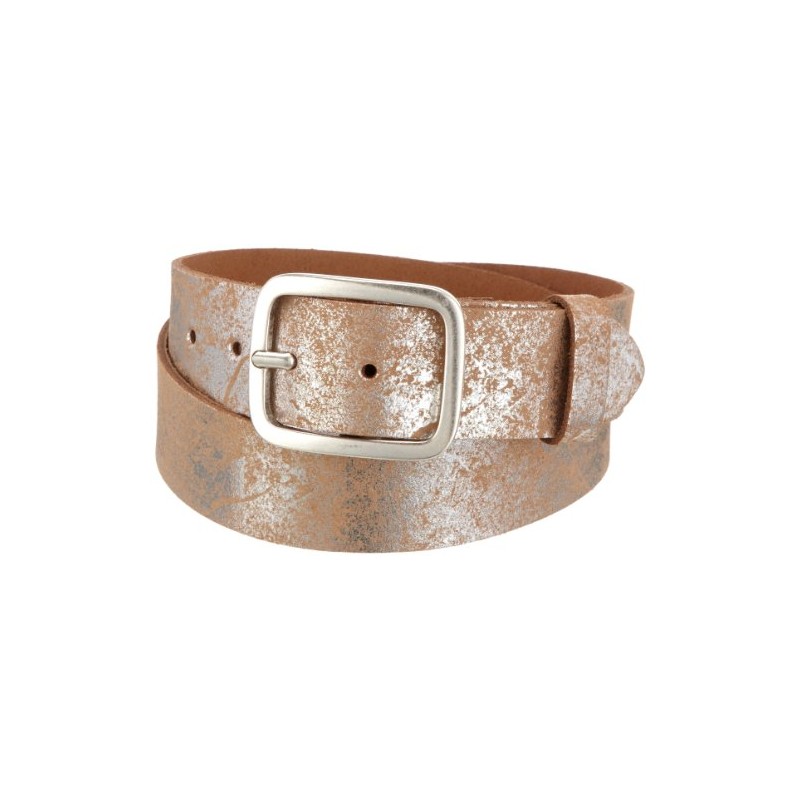 MGM Women's Soft Glam Belt, Silver (silber-used 1), 42 (Manufacturer