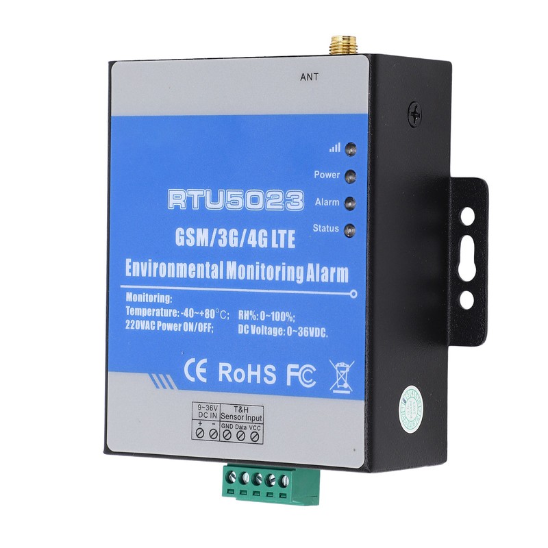 RTU5023 Temperature Humidity Alarm GSM 3G 4G Wireless SMS Alert