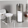 CAXUSD Cotton Pad Dispenser Box Swabs Storage Case Stainless Steel