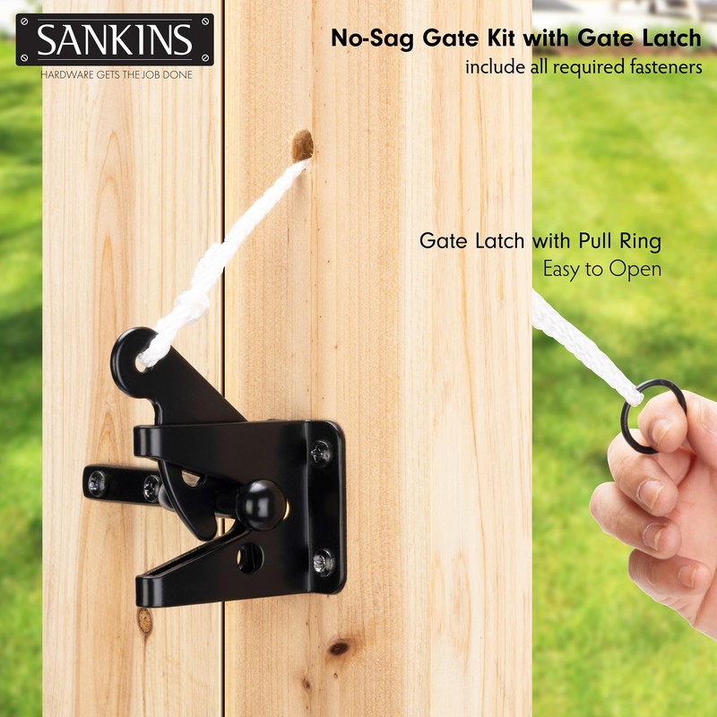 SANKINS 2 Set Anti Sag Corner Brace Bracket, Heavy Duty