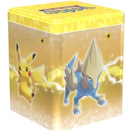Pokemon Pokemon TCG: Lightning Stacking Tin (3 Booster Packs & Coin)