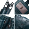 Womens Purse Leather Wallet RFID Blocking Ladies Purses with with