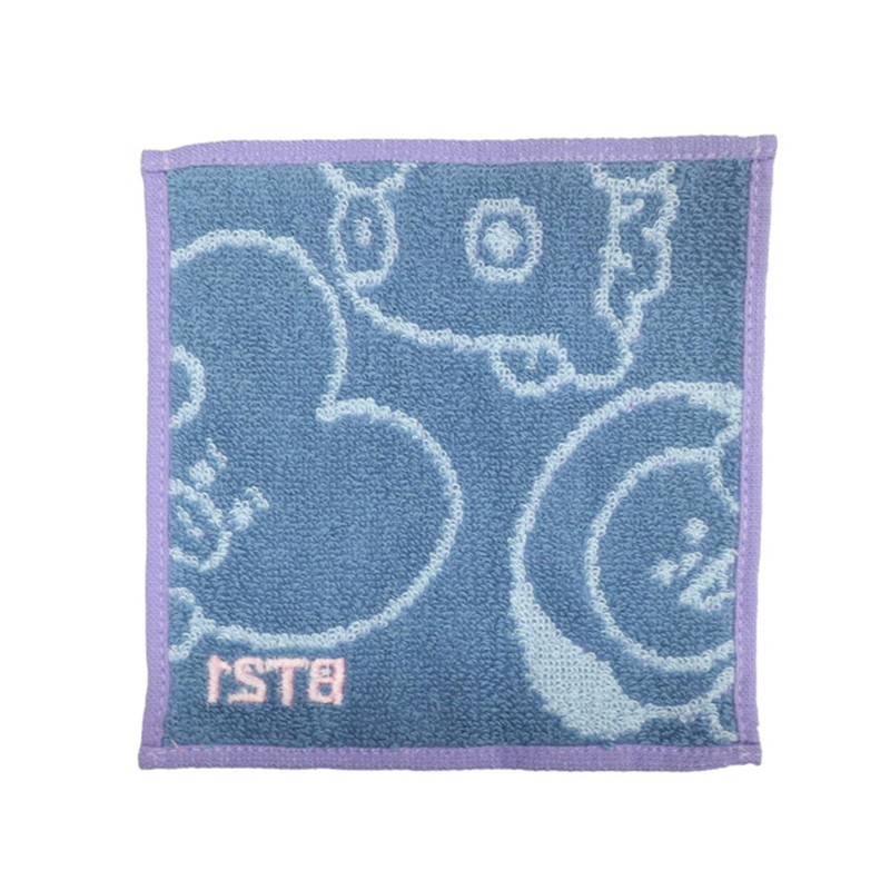 Marushin 5785023100 BT21 Petite Tugezer, Handkerchief, Character, Compact, 100% Cotton,