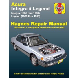 Acura Integra 1986-89 & Legend 1986-90