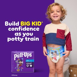 Pull-Ups Boys' Potty Training Pants, Size 2T-3T Training Underwear (16-34 lbs), 23 Count