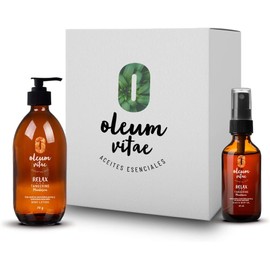 OLEUM VITAE Kit Dúo Hidratación Mandarina. Crema Corporal y Hair and Body Oil. Hidratación Profunda.