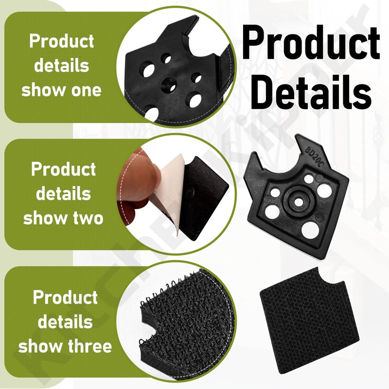 3 Pack 90602498 Sander Carrier Compatible with Black & Decker