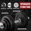 Yes4All Cast Iron Weights Adjustable Dumbbell Sets for Home Gym