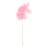 Sparkly Silver Star Pink Unicorn Shape Lollipops, 24Piece, Juicy Watermelon