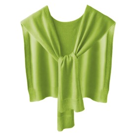 Deftkaze Sweater Shawl Wraps for Women Fashion Knitted Shawl Casual Knotted Shoulder Scarf Wrap Tops for Travel Holiday