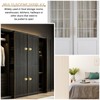 PATIKIL 4 Pcs Dummy Door Handles Round Stainless Steel Knobs