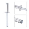 sourcing map Blind Rivets Aluminium Pull Rivets Core Decoration Rivets