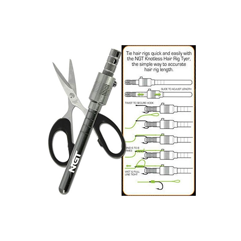 DNA Carp Coarse Fishing Tackle Hair Rig Hook Tying Tyer