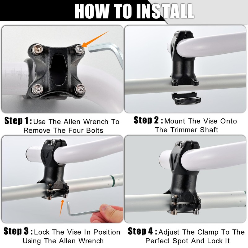 SANJIAN Upgraded Weed Eater Handle, Weedeater Handle, Ergonomic Weed Eater