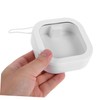 Healeved 2pcs Hair Tie Organizer Box Portable Travel Storage for