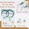 Earring Backs, Earring Safety Back Stopper Clutch Ear Locking with