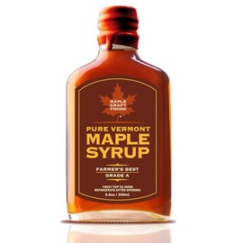 Farmer's Best Maple Craft Syrup | Premium Grade A Dark Maple Syrup w/Robust taste | 6.8oz.(200ml)