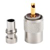 ESUMIC 20Pcs PL259 Soler Coaxial Coax Connectors, Male-Plug Crimp Coax
