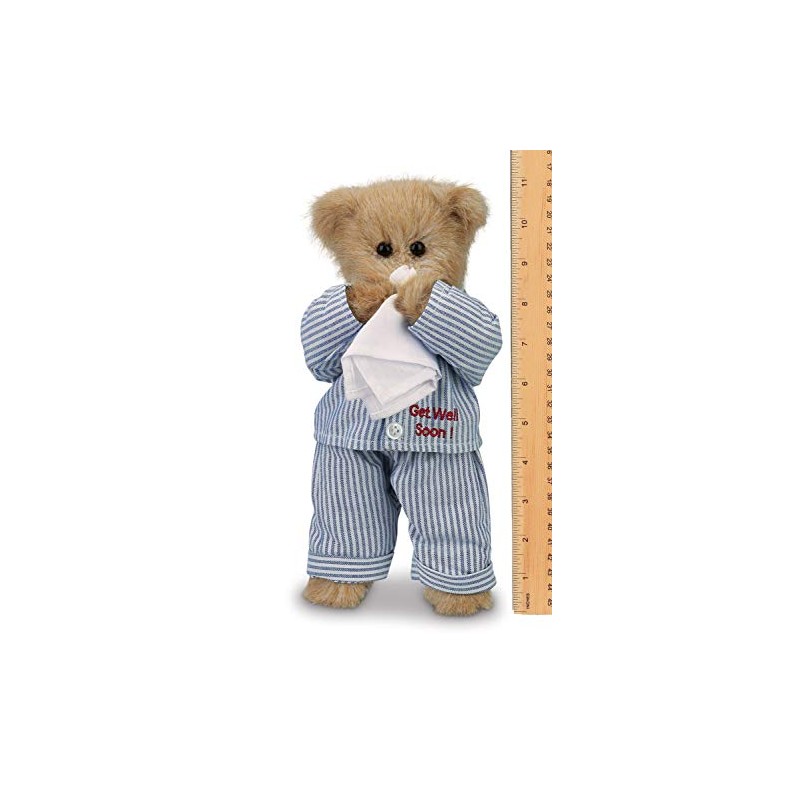 Bearington Illie Willie Plush Stuffed Animal Get Well Soon Teddy