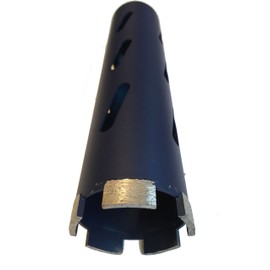 3-Pack 1-3/4-Inch Laser Welded Dry Diamond Core Drill Bits for Cutting Concrete and Asphalt, 1-3/4" Diameter x 11" Length