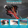 Universal 21 Circuit Wiring Harness Kit, Universal Extra Long Wire