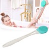 Electric Body Scrubber Brush 3 Speed Vibration Green Waterproof Long