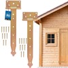 KOTARBAU Cross Hinge 300 mm Pack of 2 Shutter Hinge