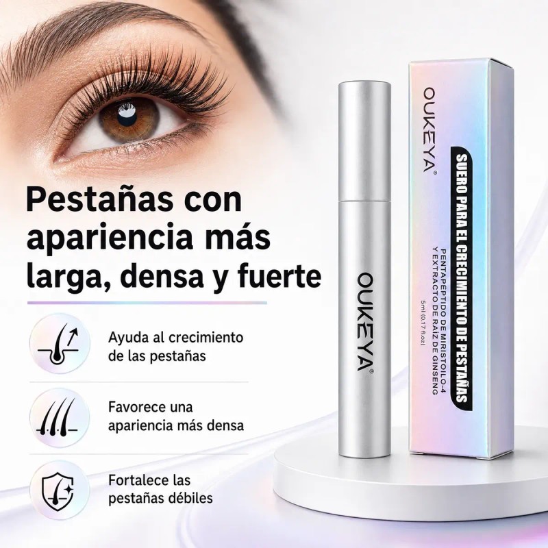 Sérum Crecimiento Y Fortalecimiento Pestañas Y Cejas