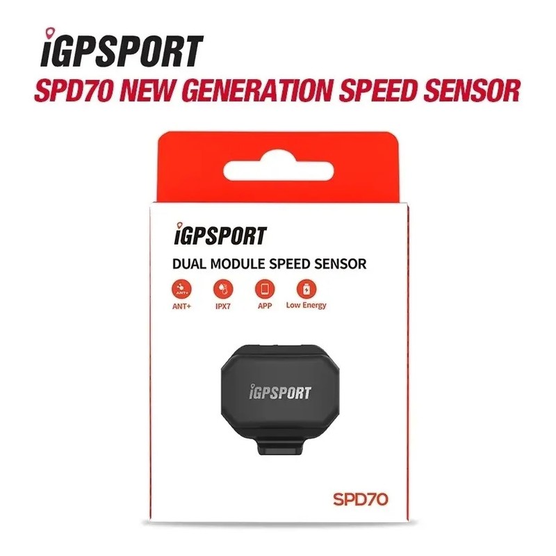 Velocímetro Con Sensor De Velocidad Igpsport Cad70 Y Spd70