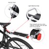 VGEBY Bicycle Touring Carrier, Aluminum Alloy Bicycle Luggage Carrier Cargo