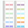 LOORIPRO Sticky Notes, Film with Paper Indexes, Writable Indexes, Headers,