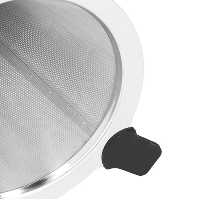 Coffee Dripper Stainless Steel Reusable Pour Over Coffee Dripper for