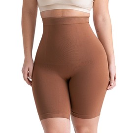 SHAPERMINT High Waisted Shapewear Shorts - Body Shaper for Women Tummy Firm for Dress, Shapewear Women Tummy Control Shapewear, Small to Plus Size Shapewear for Women