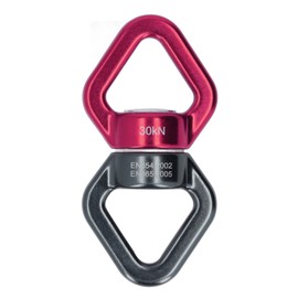 Swing Spinner 360 Degree Rotating 8 Shaped Universal Safety Rotational Device for Swing Outdoor Black and Red