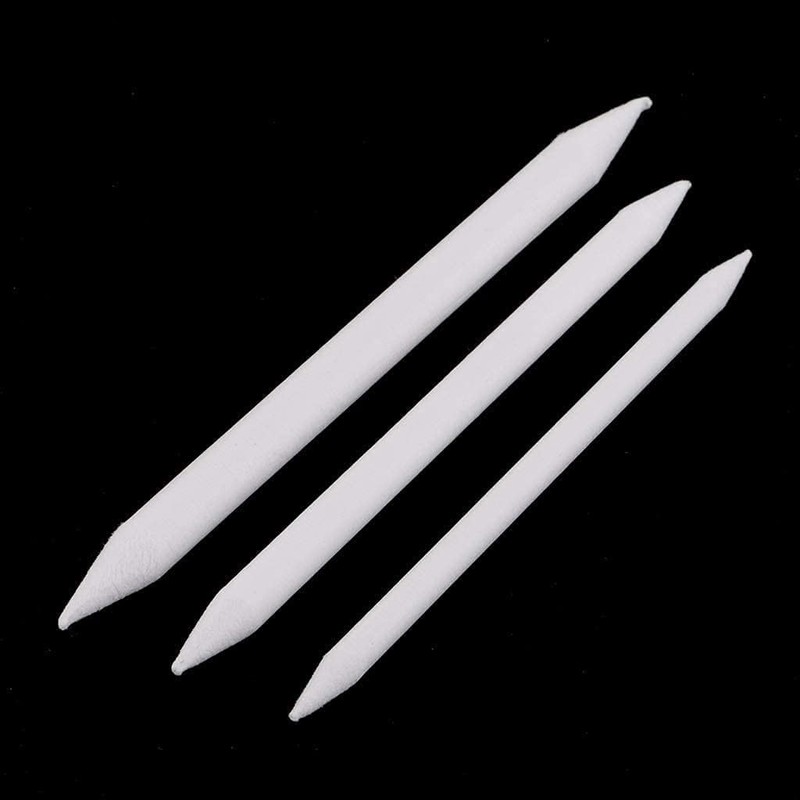 baolaili 3 Sizes Blending Smudge Stump Stick Art Drawing Tools