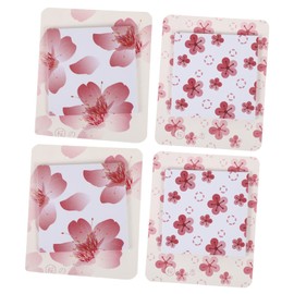 OHPHCALL 4Pcs Japanese Style Note Paper Adorable Themed Memo Pads for Office Home and School Use for Lists and Reminders Easy to Stick and Remove
