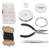 Jewelry Making Tool Kit Earring Crafts DIY Lobster Clasp Wax