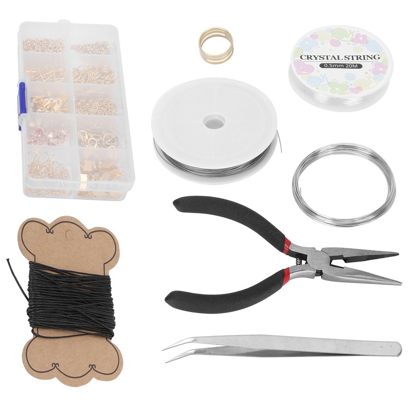 Jewelry Making Tool Kit Earring Crafts DIY Lobster Clasp Wax