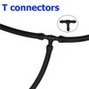 YehVeh 30 Pack Windshield Wipers Hose Connector Water Washer Pipe