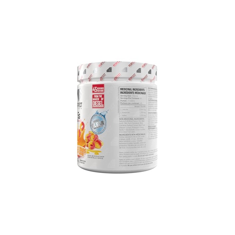 Perfect Sports BCAA Hyper Clear Peach Ring
